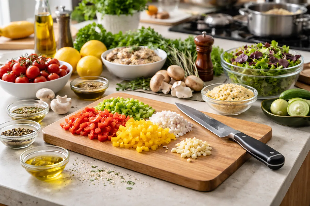 L'importance de la préparation en cuisine pour des plats savoureux