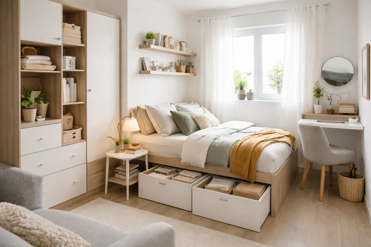 Comment choisir un meuble de rangement pour une chambre avec un espace limité