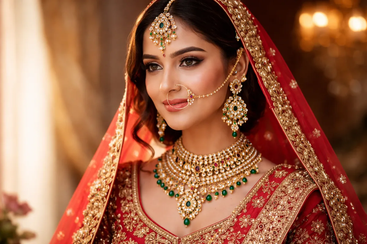 Comment porter des bijoux indiens pour un mariage traditionnel