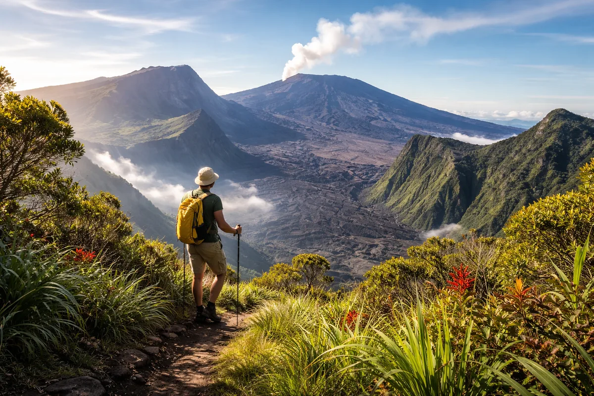 Comment organiser une randonnée responsable à La Réunion près des volcans ?
