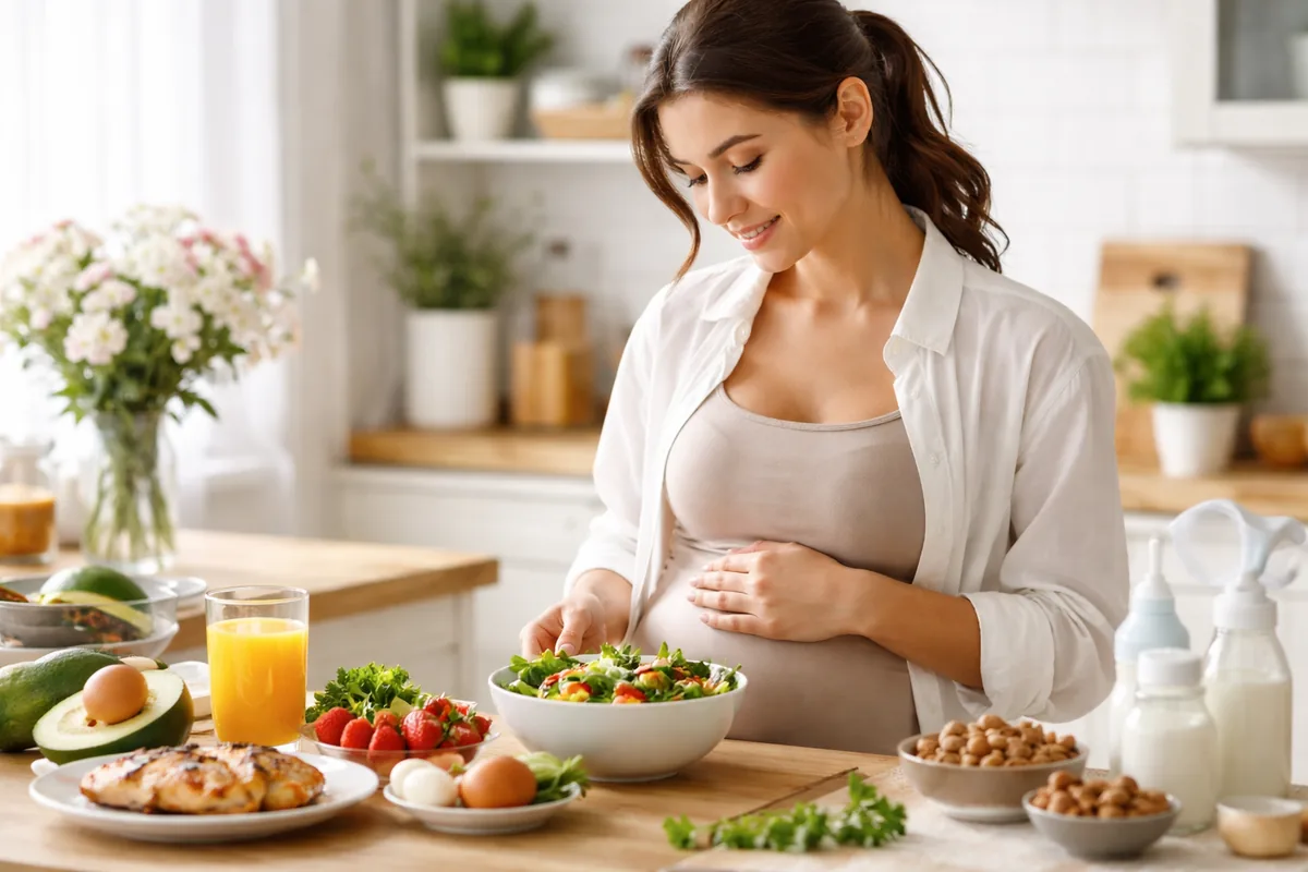 Comment favoriser l'alimentation équilibrée durant la maternité et l'allaitement