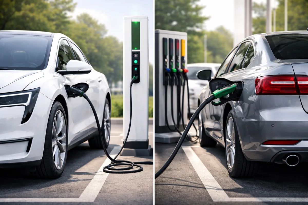 Les différences entre les voitures électriques et thermiques