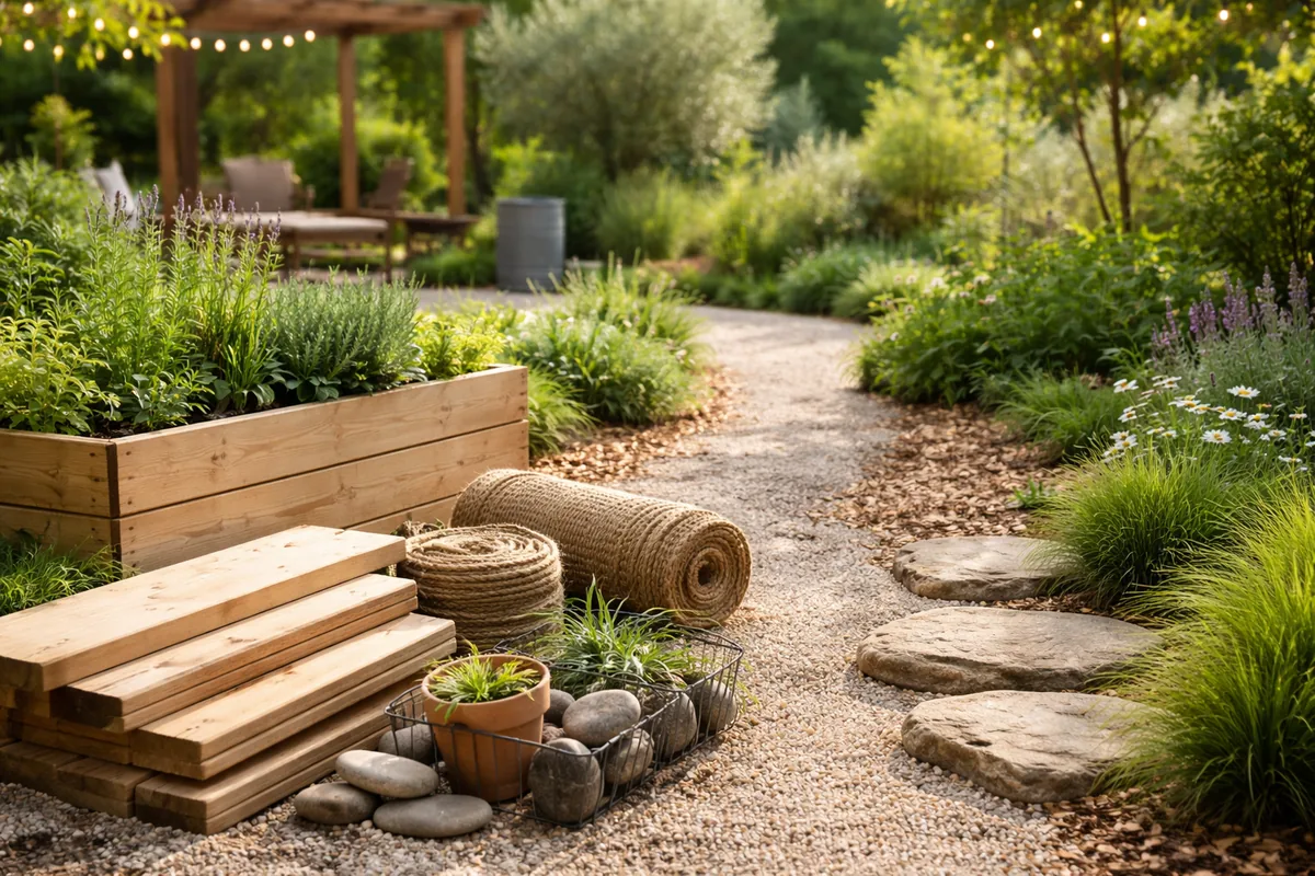 Comment choisir les bons matériaux pour rénover son jardin de manière écologique