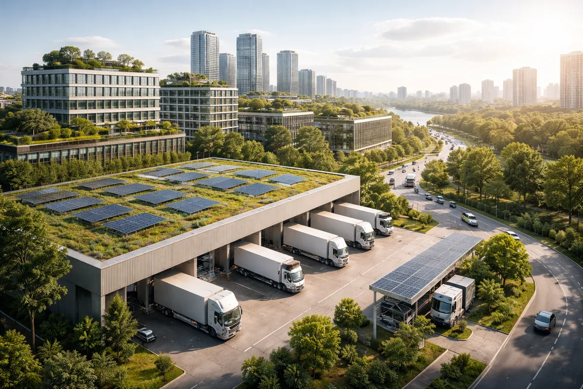 Les synergies entre le secteur immobilier et la logistique durable
