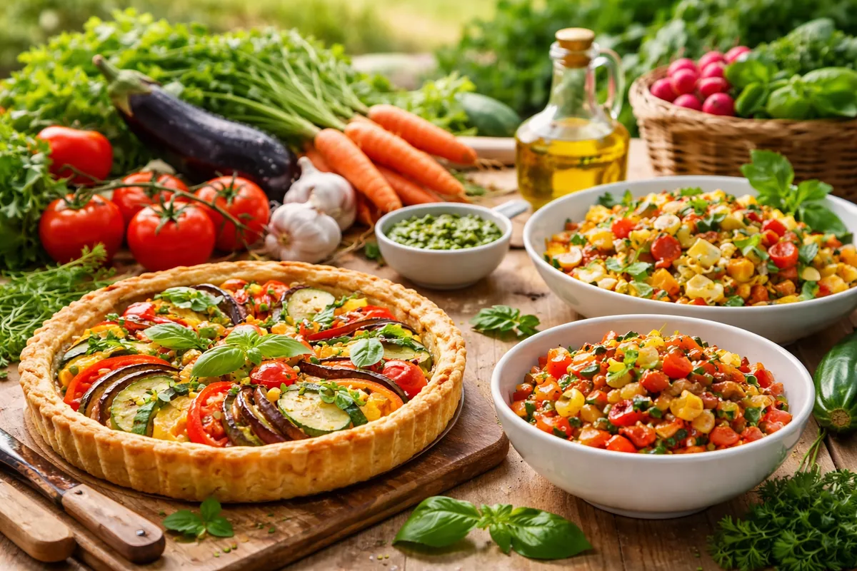 Comment créer des recettes gourmandes avec les légumes du jardin
